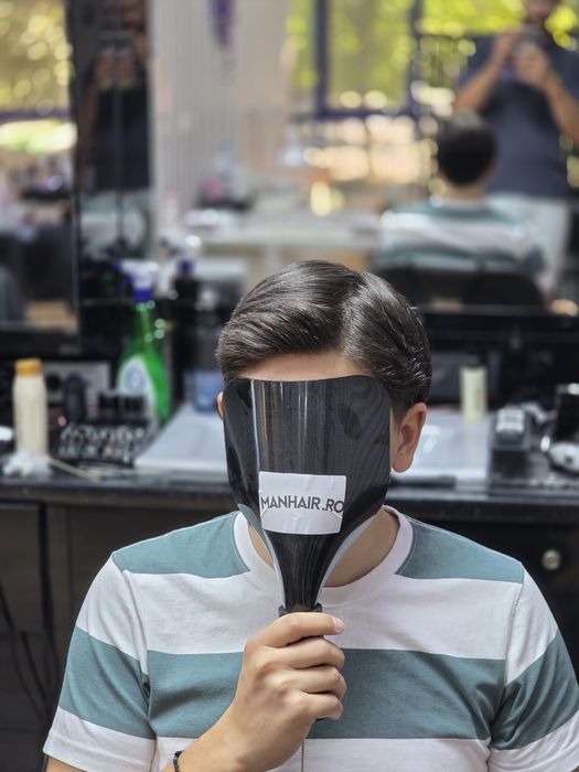 Top hair system barbati