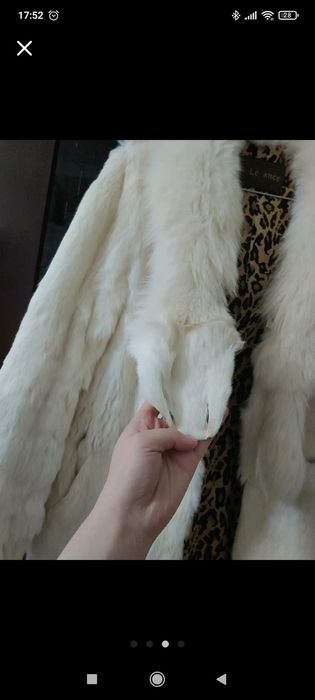 Шуба женская из натуральной шерсти