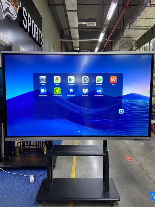 Интерактивная доска 86/98 Android 4K все размеры Доставка Установка