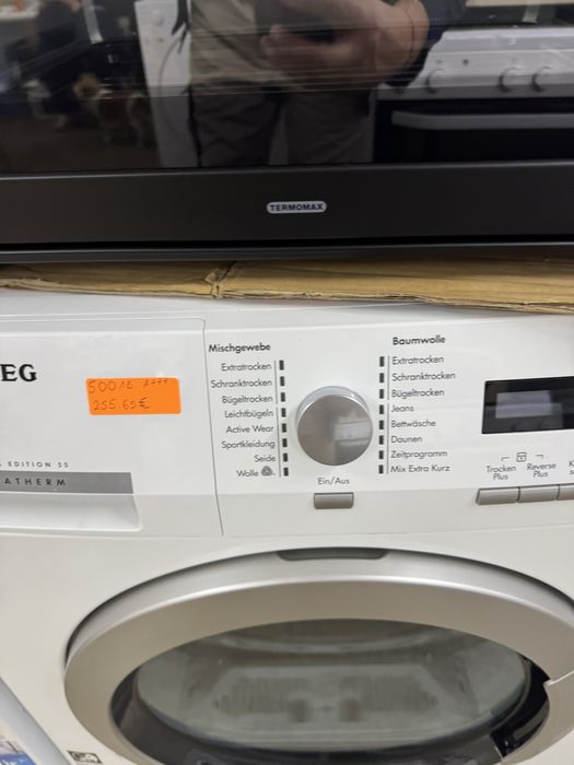 Сушилня 8кг Aeg А+++ термопомпа GERMANY гаранция