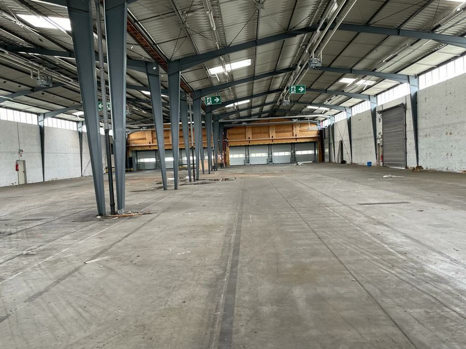 Structura hala metalică garaj service auto transport montaj