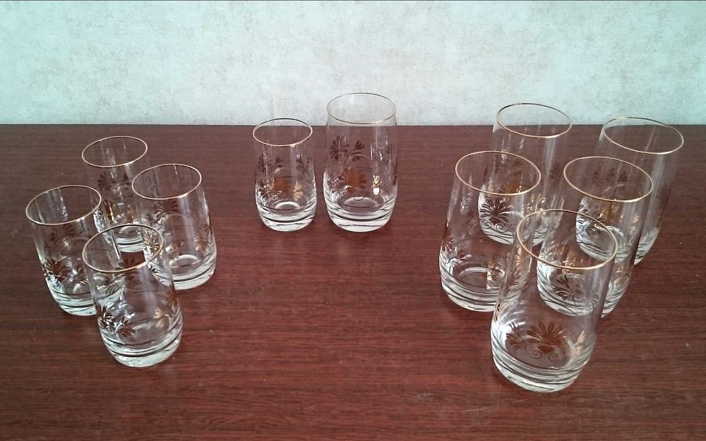 Фужеры, стопки, рюмки