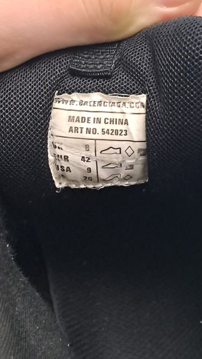 Balenciaga track glow in the dark adidasi designer