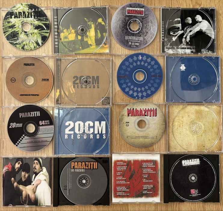 B.U.G Mafia , Parazitii cd-uri