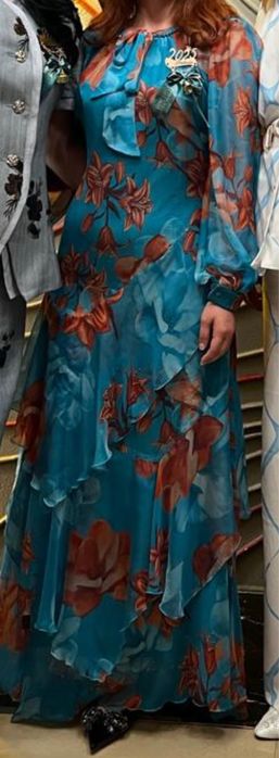 Продам шифон платье