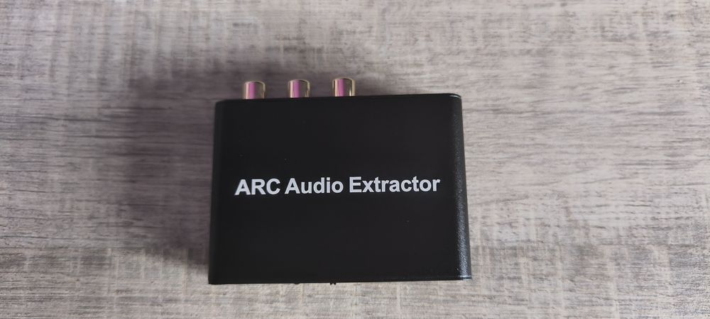 Convertor Audio HDMI ARC Extractor (Optic, RCA, Jack) + Cablu HDMI Nou