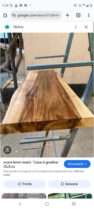 Trepte, contratrepte, balustrade lemn masiv