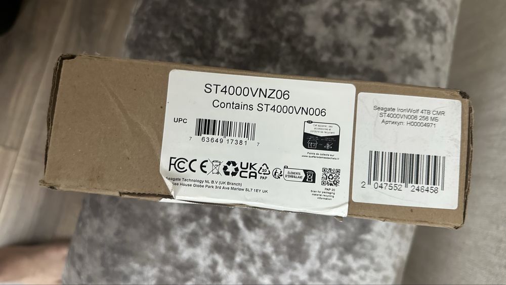 Жесткий диск 5400 Ironwolf 4Tb