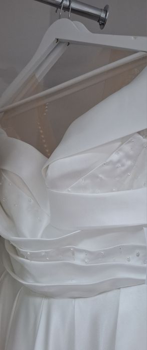 Richie de mireasa satin A line