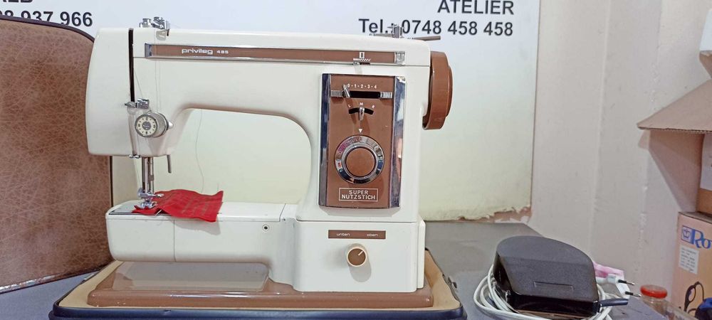 Masina de cusut Privileg Super Nutzstich Piese metalice