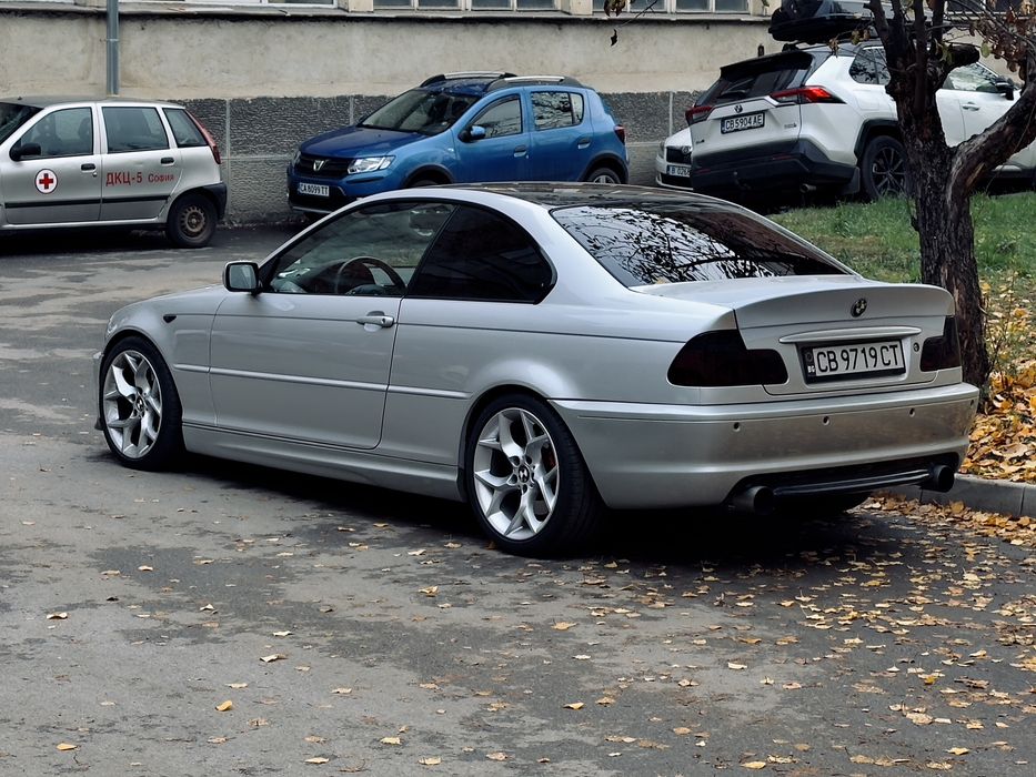 Лед стопове е46 купе с черно защитно фолио 5г.