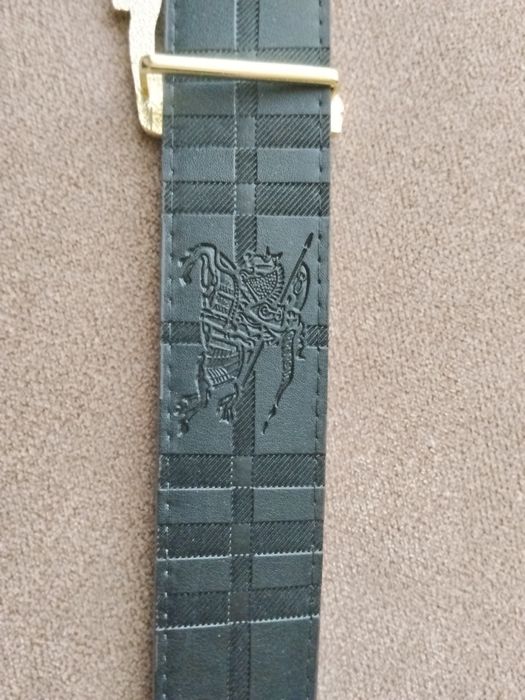 Универсальный полосатый ремень Burberry