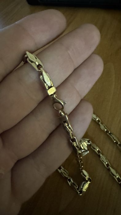 Златен синджир с кръст 585 14к 28,57гр