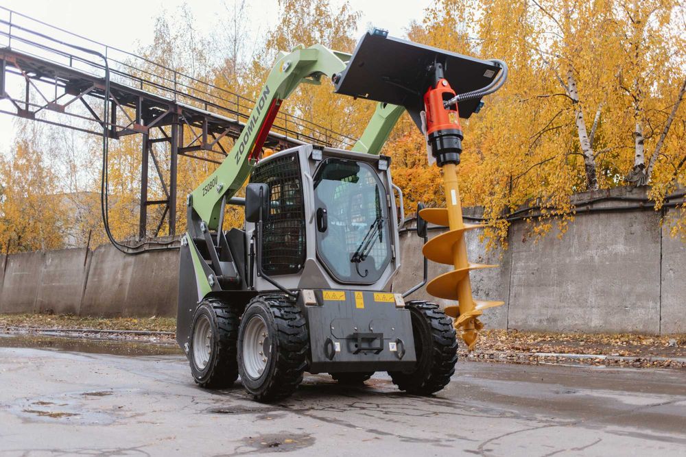 Гидровращатель (ямобур) Impulse M5 на мини-погрузчик JCB SSL 175