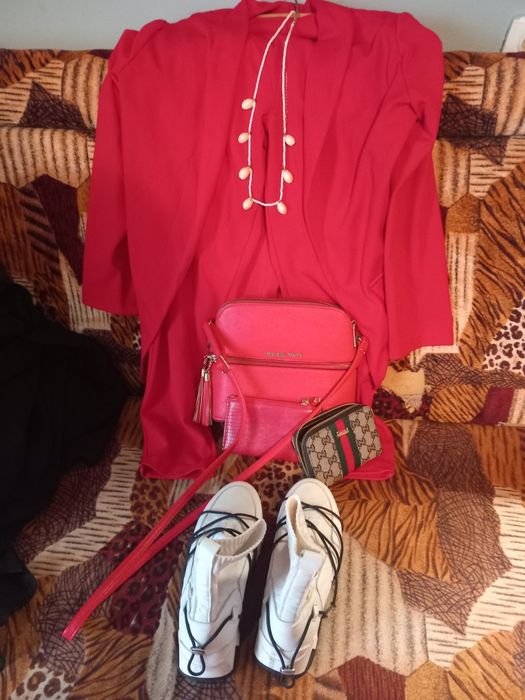 Haine elegante compleu