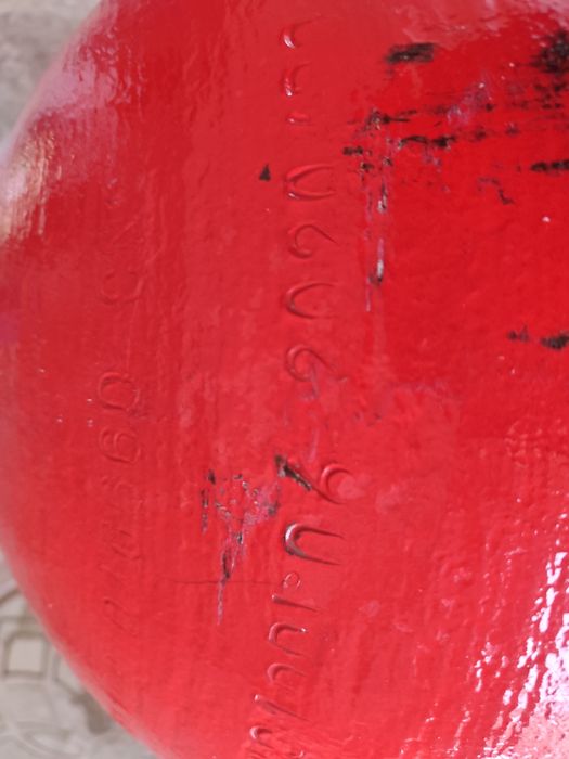 Метан балон 100 карея Узун 06/2020 Якка балон