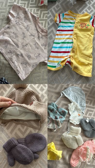 Продам вещи для новорожденных