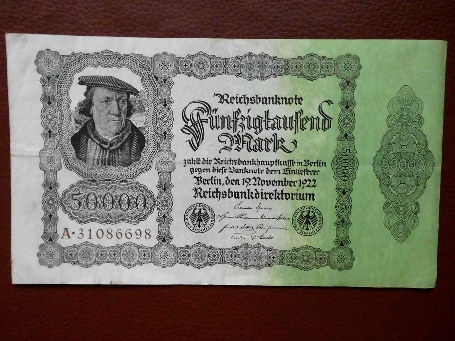 Германия 50 000 марок 1922г