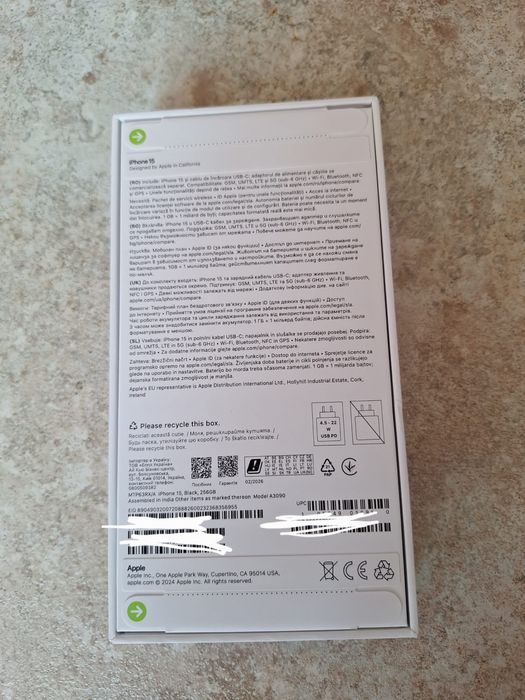 Vand iphine 15 de 256gb