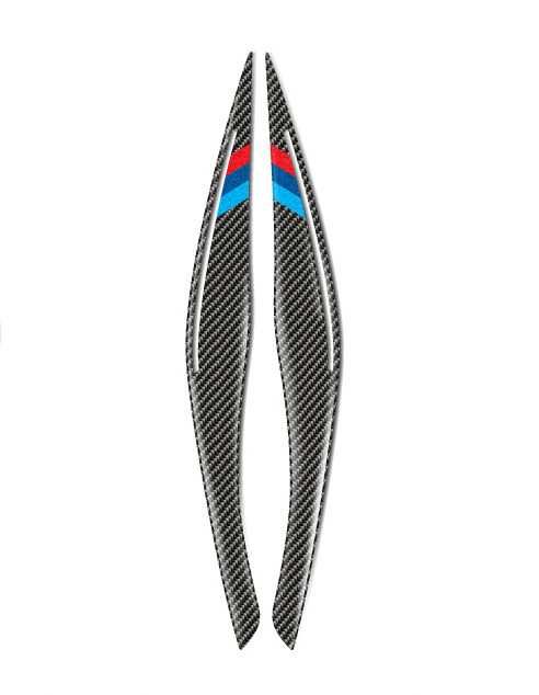 Carbon стикери вежди на фарове два варианта : BMW E90