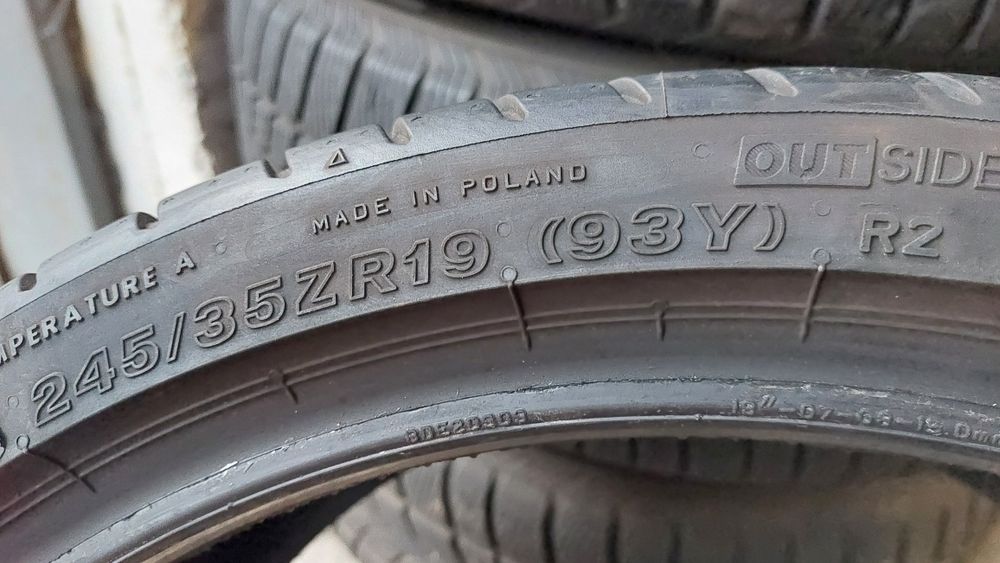 Летни гуми 245/35/19 Bridgestone Potenza Sport 2 броя