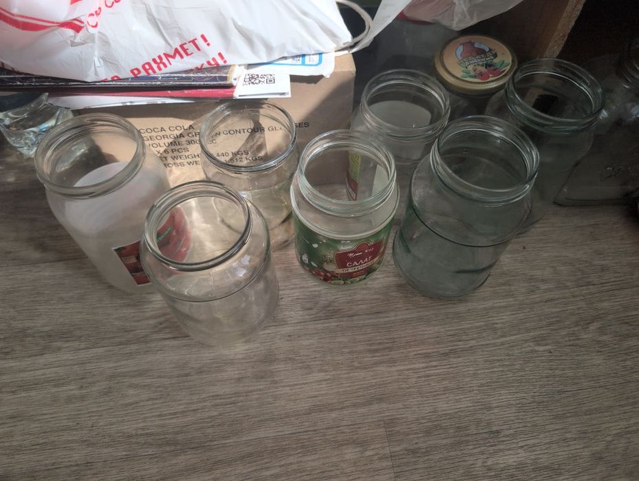 Продам стеклянные банки