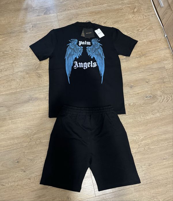 Compleu/Trening de vara Palm Angels negru