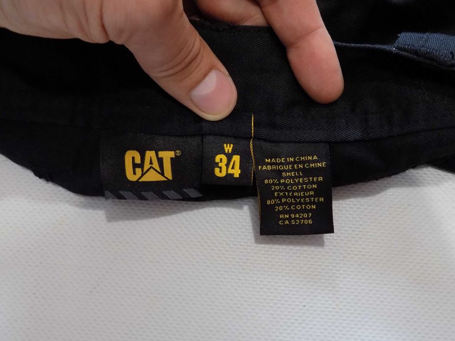 работна тениска engelbert strauss/caterpillar къс панталон мъжка оригинал S/34