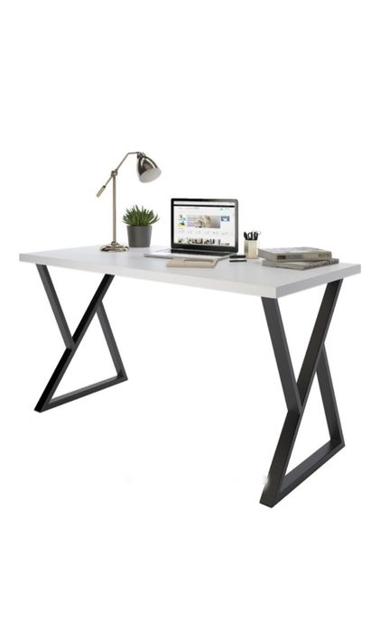 Стол компьютерный Лофт, 110х70x75 см, белый