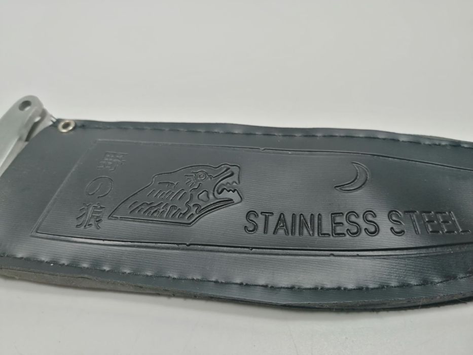 Cutit de vanatoare Steel Wolf, otel inoxidabil, 31 cm, argintiu