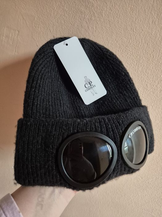 Черна мъжка шапка C.P.COMPANY