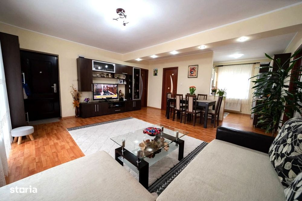 Apartament bl nou 100mp +3.21 teren -mobilat utilat 148.000eur neg