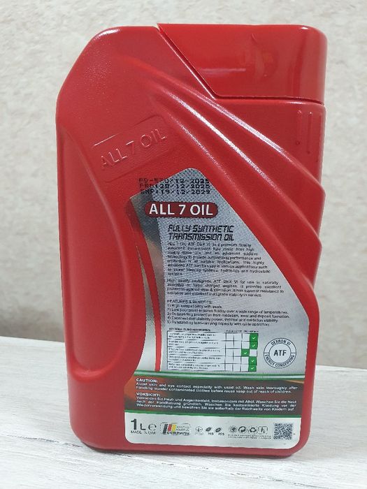 ALL 777 OIL ATF DEXRON VI 1L faqat optom haridorlar uchun