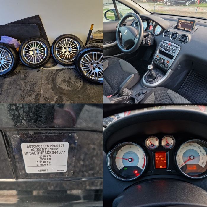Peugeot 308 ~ 2012 ~ Euro5 ~2.0 Hdi 150 Cp ~ Panoramic , Navi , Klimă , Jante 2 seturi  Garanție 1An