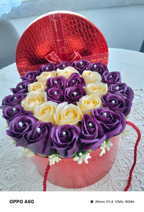 Aranjamente flori săpun