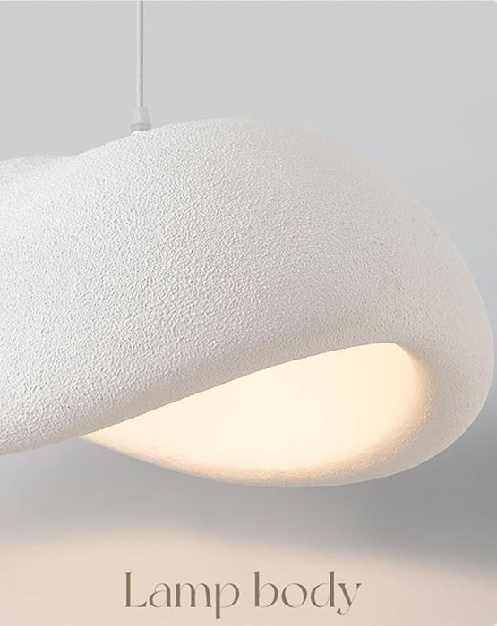 Wabi sabi таванна лампа с 3 глави и 60 см основа регулируема височина