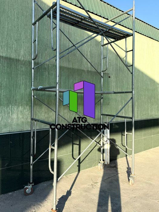 Леса строительные оцинкованные, диаметр 40мм, толщина 2.5мм, Китай