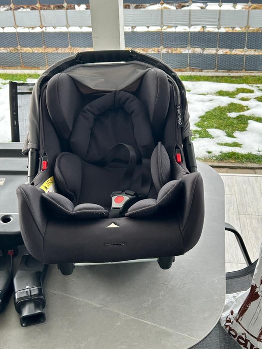 Cărucior  3 in 1 cu landou, scoica cu isofix