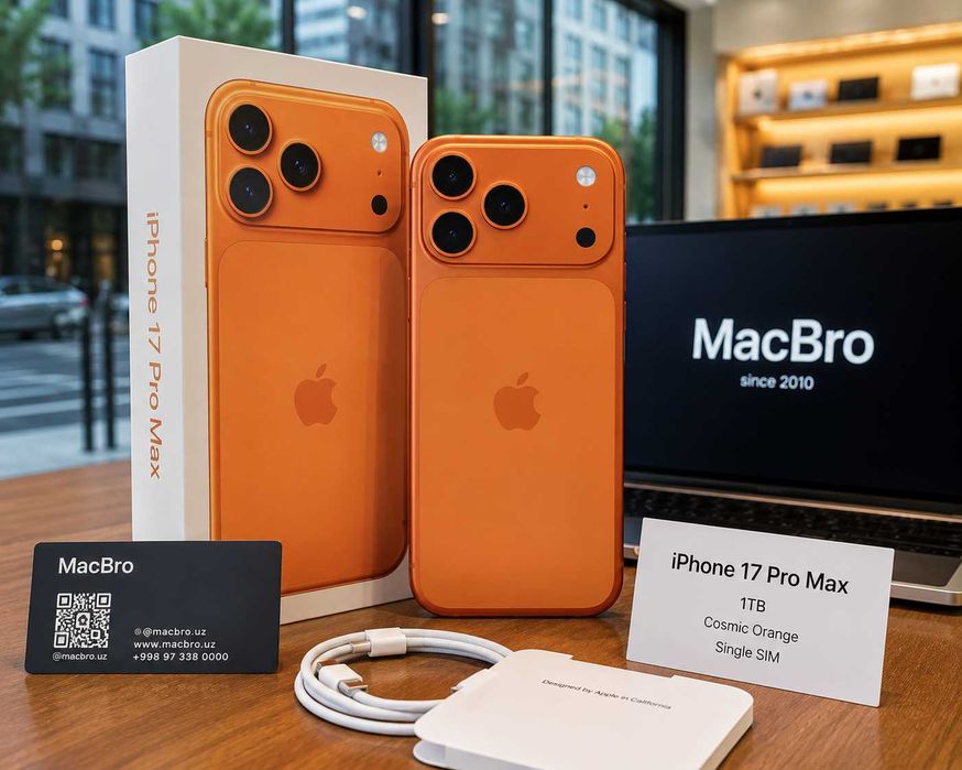 iPhone 17 Pro Max 1TB Deep Blue NEW (рассрочка 3–12 ой)