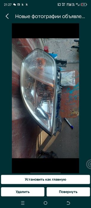 Nissan tiana фара.