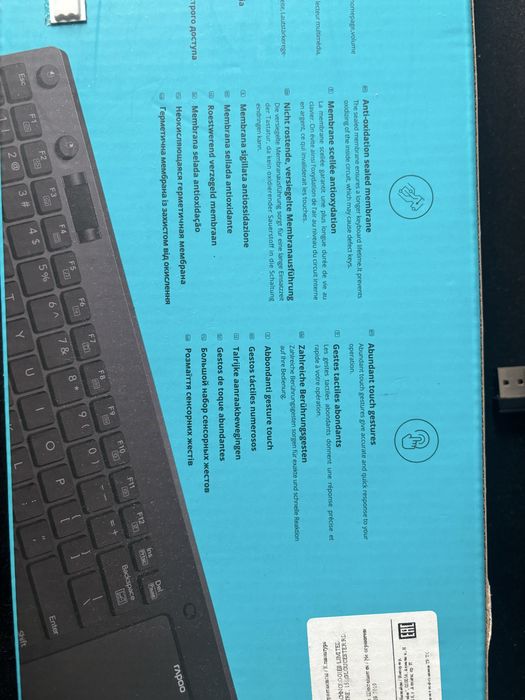 Клавиатура Rapoo K2800 с тачпадом