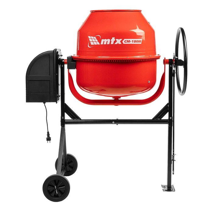 Бетонобъркачка CM-180М, 180 л, мощност 800 W MTX - 954847