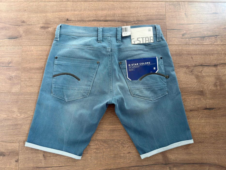 Оригинални мъжки дънкови къси гащи G-STAR - W34