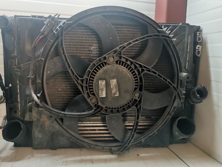 Electroventilator termocupla bmw e87 118d 120d 400lei manual automat