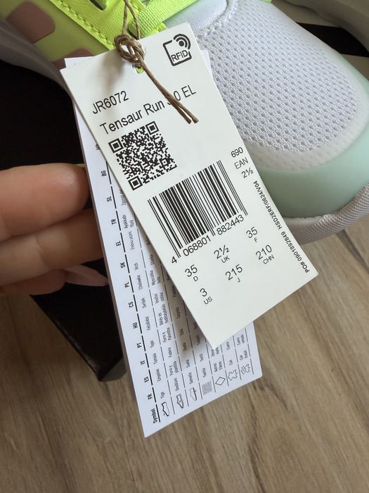 Оригинални юношески нови маратонки Adidas Tensaur Run 2.0 Cloud! 29,33,34,35 н