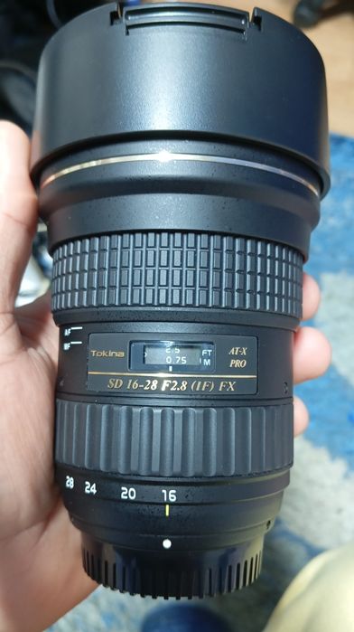 Tokina  SD 16-28 F2.8 (IF) FX ATX-PRO  montură Nikon F