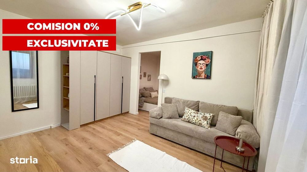 Apartament 2 camere complet renovat si mobilat, TOTUL NOU,Strada Albac