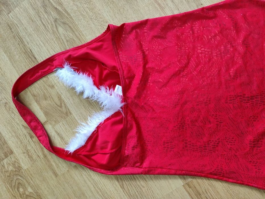 Costum Crăciuniță cu blăniță