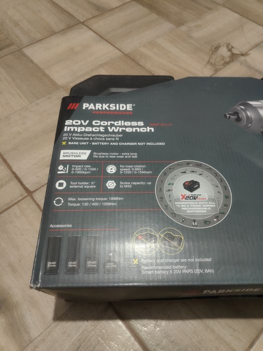 Parkside impact 1356Nm