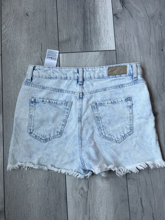 Blugi scurti cu talie inalta mom C&A